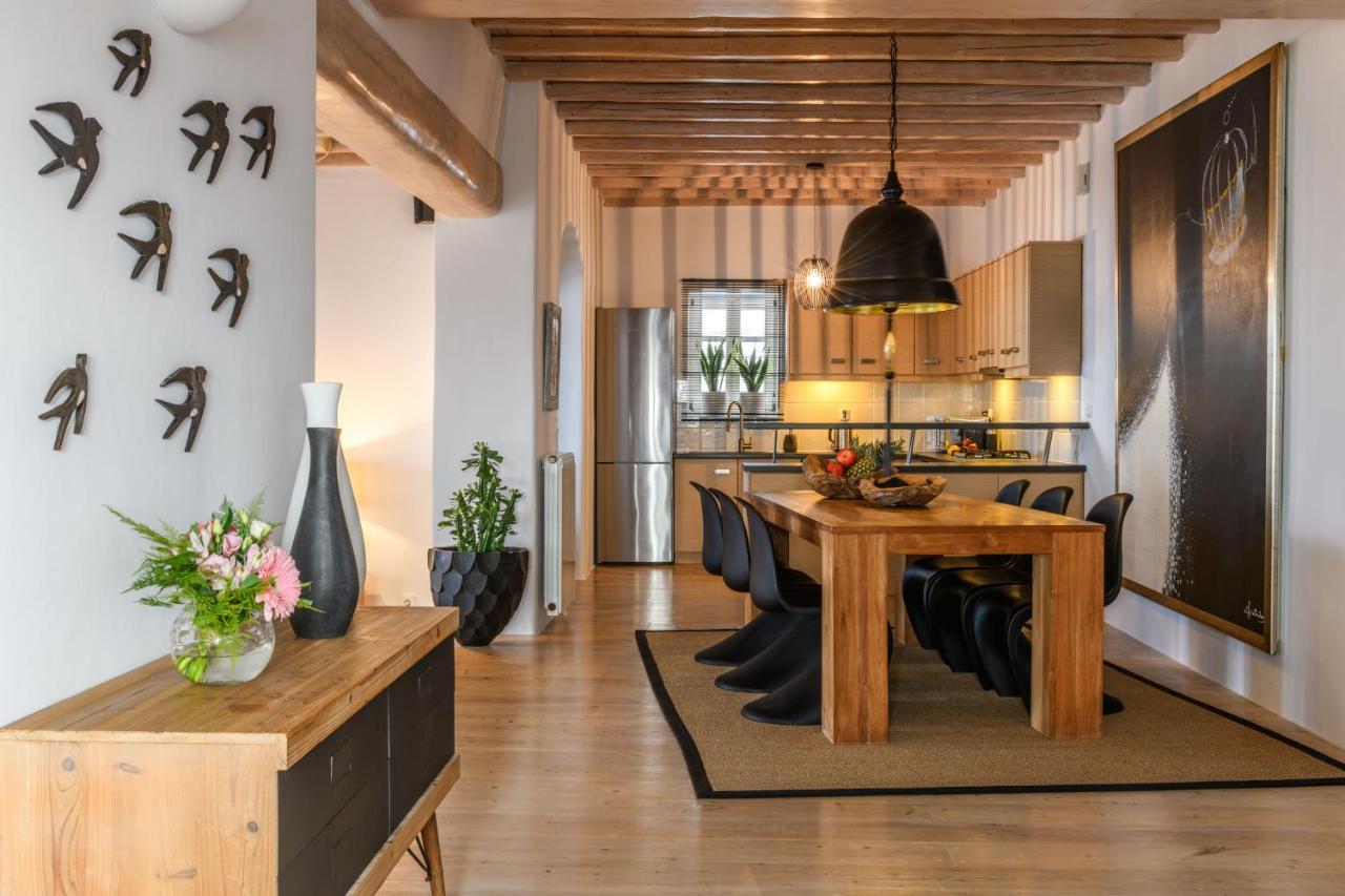 Cosset Villa Bohochic Sea&Harbourview And Sunset By One-Villas Ornos  Bagian luar foto