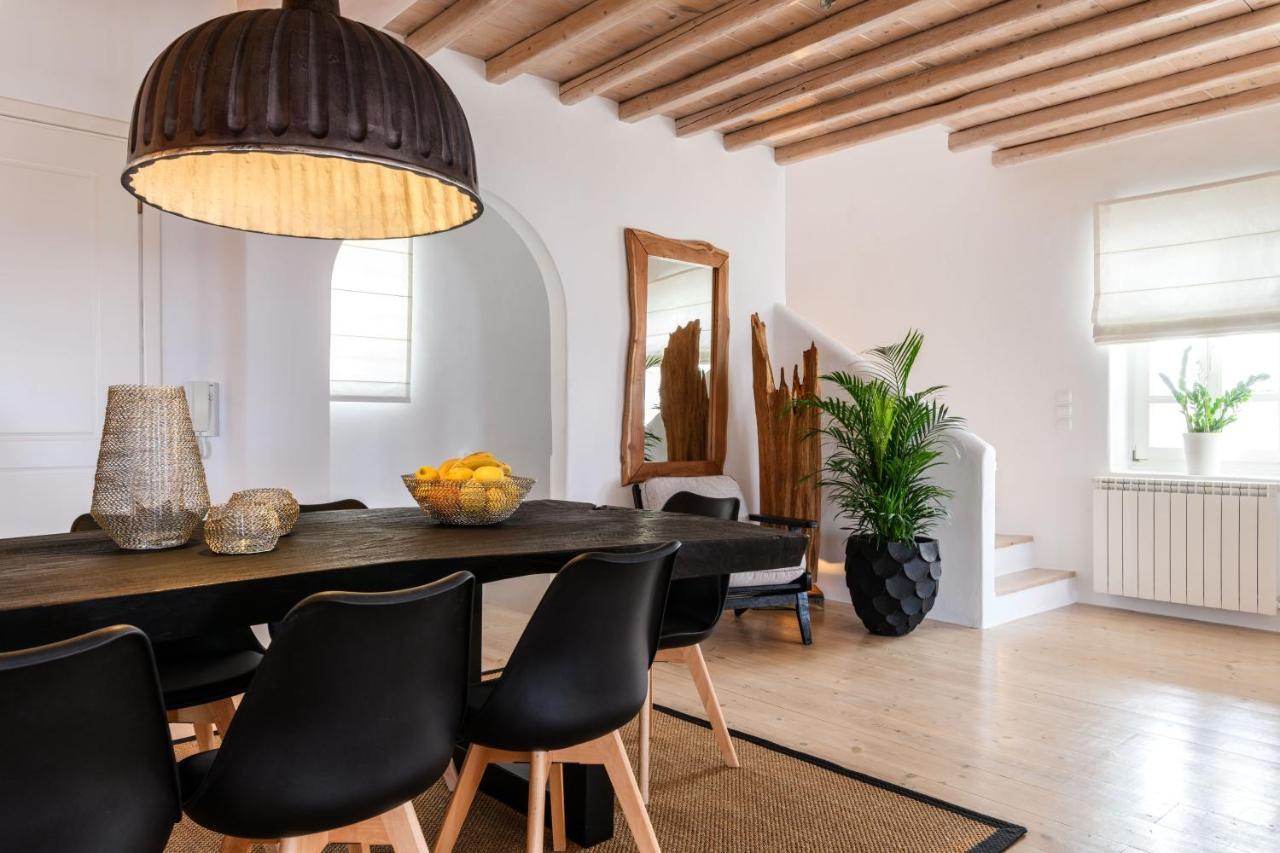 Cosset Villa Bohochic Sea&Harbourview And Sunset By One-Villas Ornos  Bagian luar foto