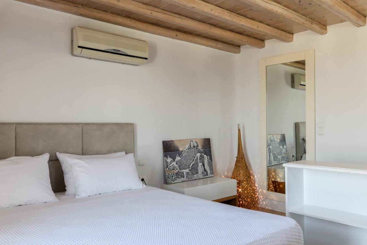 Cosset Villa Bohochic Sea&Harbourview And Sunset By One-Villas Ornos  Bagian luar foto