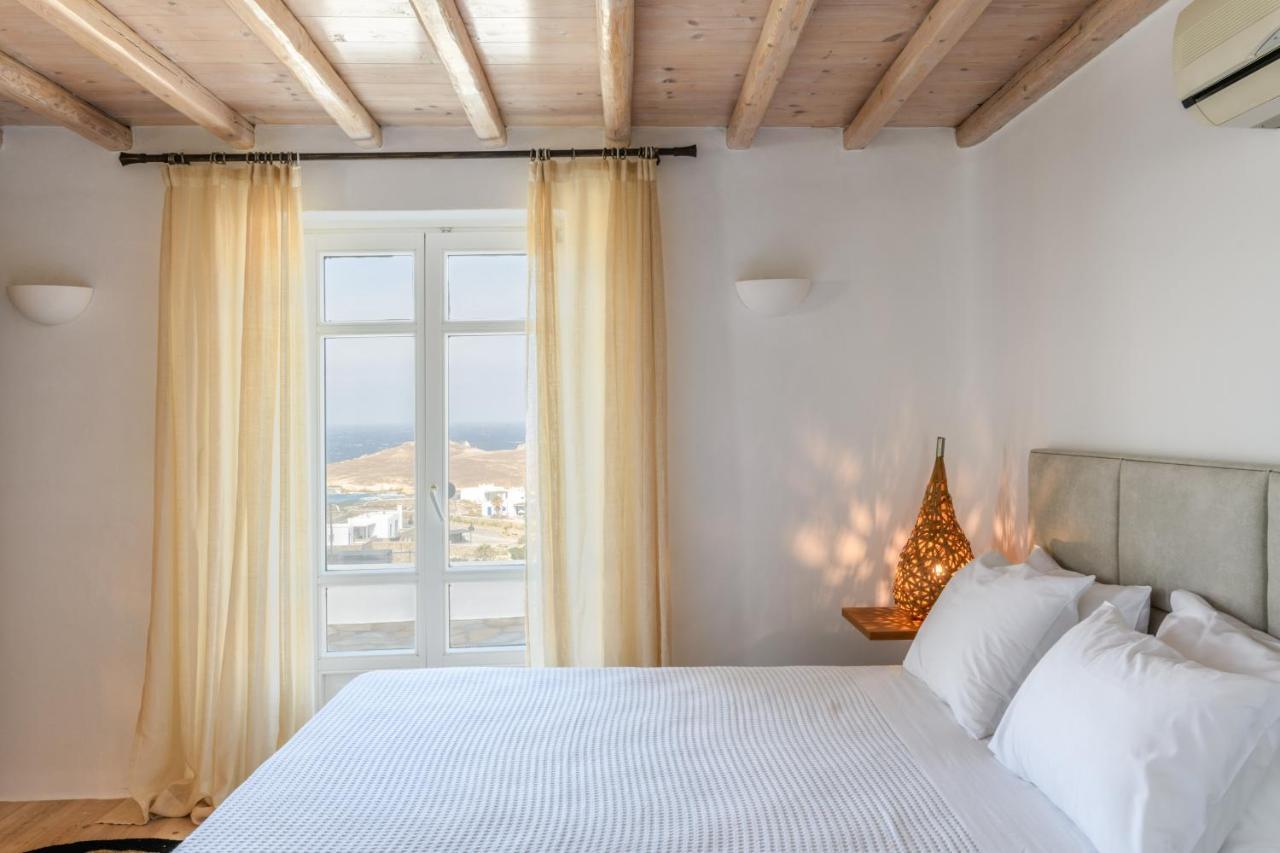 Cosset Villa Bohochic Sea&Harbourview And Sunset By One-Villas Ornos  Bagian luar foto