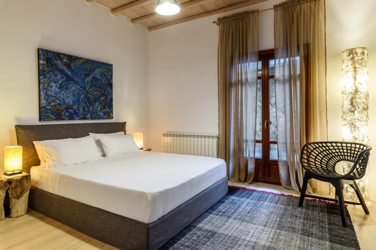 Cosset Villa Bohochic Sea&Harbourview And Sunset By One-Villas Ornos  Bagian luar foto