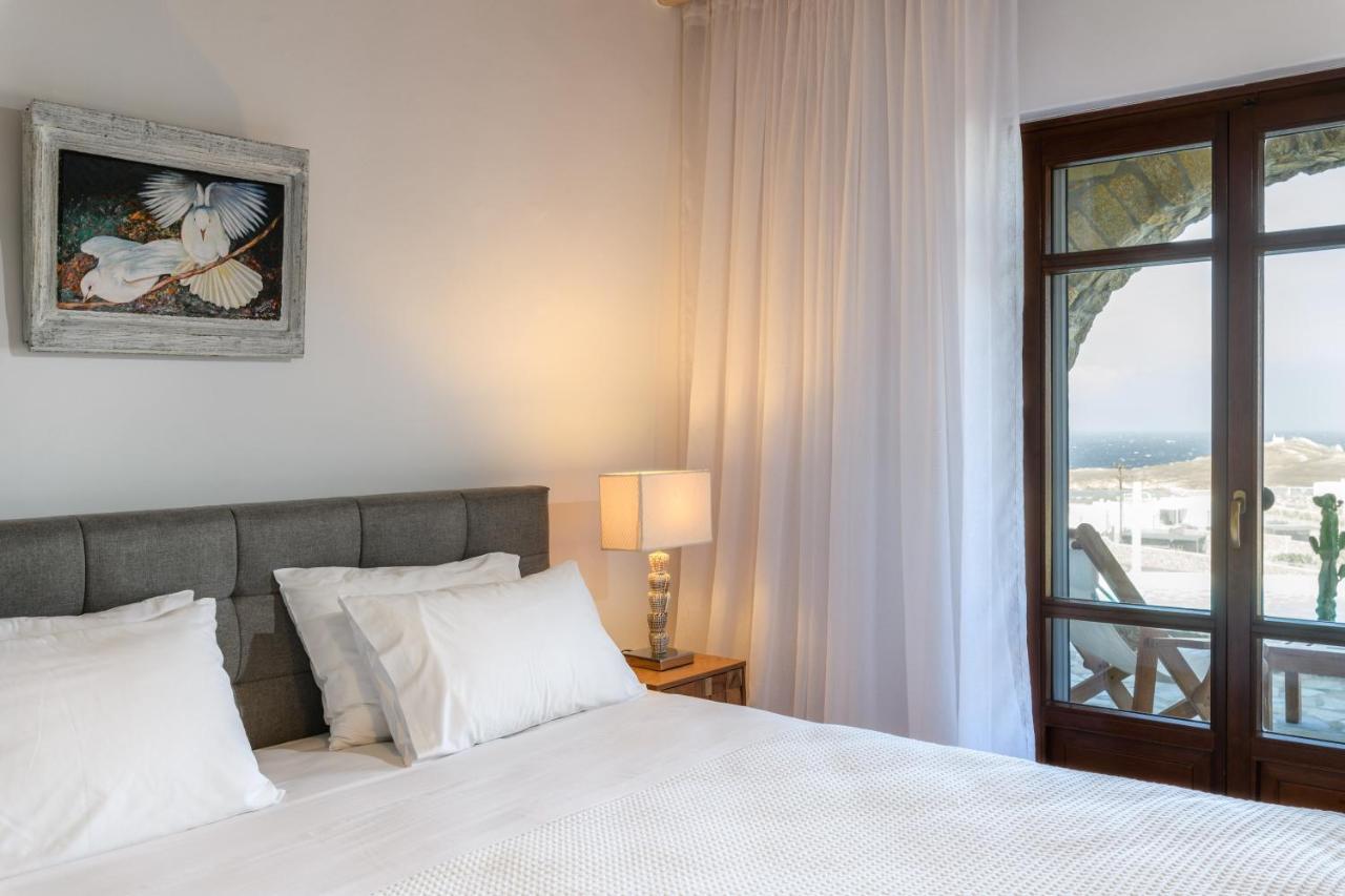 Cosset Villa Bohochic Sea&Harbourview And Sunset By One-Villas Ornos  Bagian luar foto