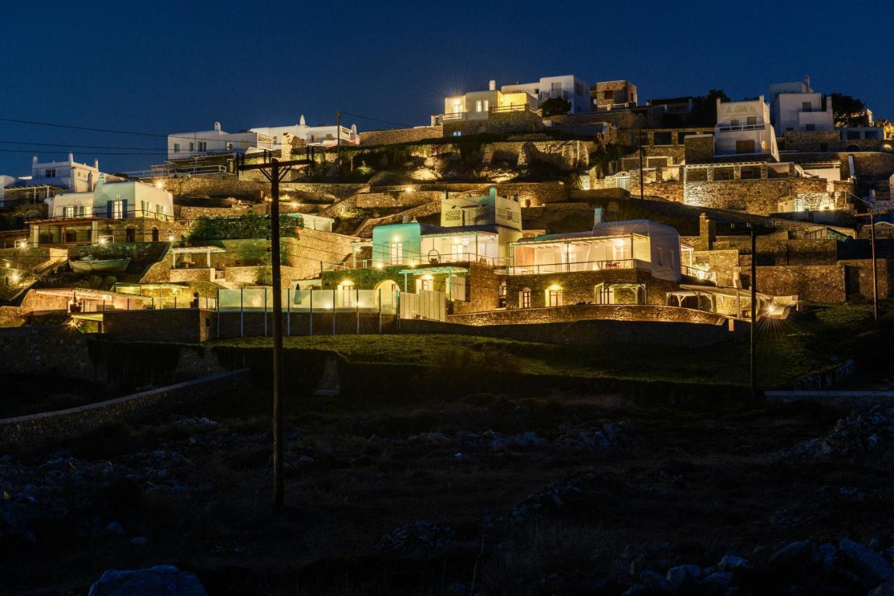 Cosset Villa Bohochic Sea&Harbourview And Sunset By One-Villas Ornos  Bagian luar foto